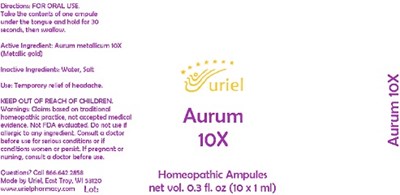 Aurum 10X Ampule.jpg Aurum 10X Ampules - Aurum 10X Ampule